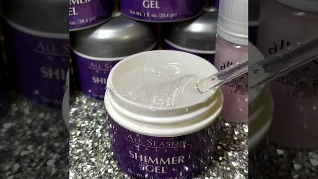 Гель для ногтей с микроблестками All Season Shimmer смотреть онлайн