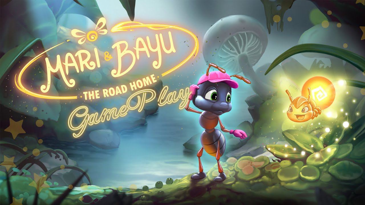 MARI AND BAYU THE ROAD HOME ➤ КООПЕРАТИВНОЕ ПРИКЛЮЧЕНИЕ МУРАВЬЯ И СВЕТЛЯЧКА ➤ Геймплей на Русском смотреть онлайн