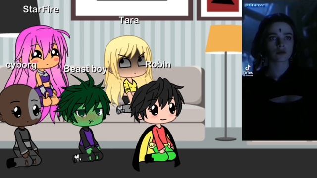 Teen titans react to raven as Rachel￼ смотреть онлайн