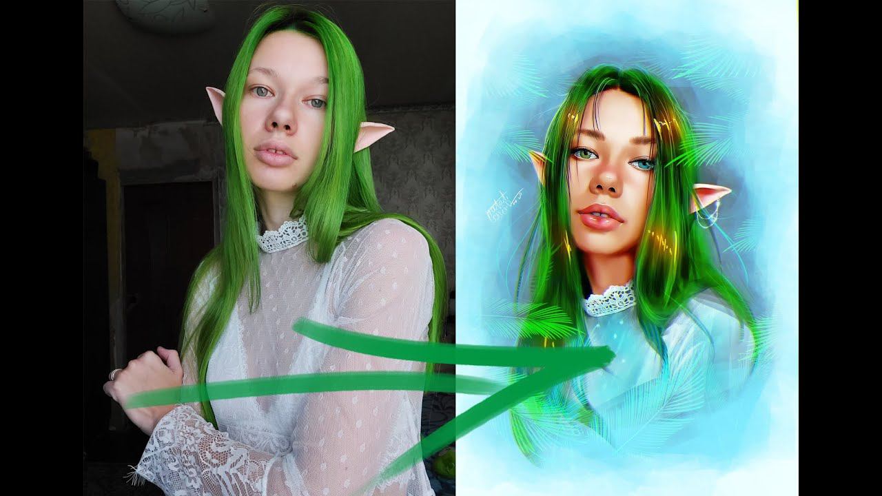 Октябрьский победитель на бесплатный портрет (обработка фото с комментариями) смотреть онлайн