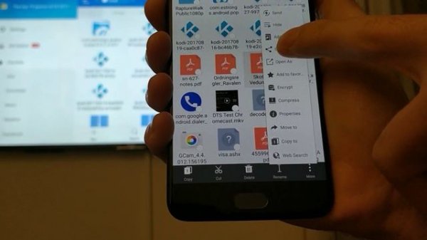 Send file from Android phone to Android TV