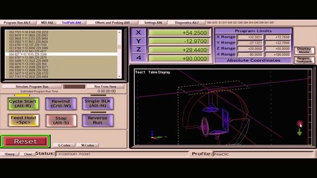 Solidcam Mach3 Simultaneous 4axis Postprocessor