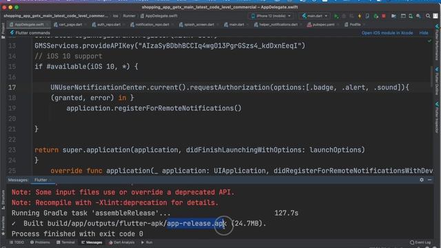 Flutter Android Studio Build APK | 2022 смотреть онлайн