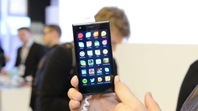 Финский Jolla Phone на MWC 2014 смотреть онлайн