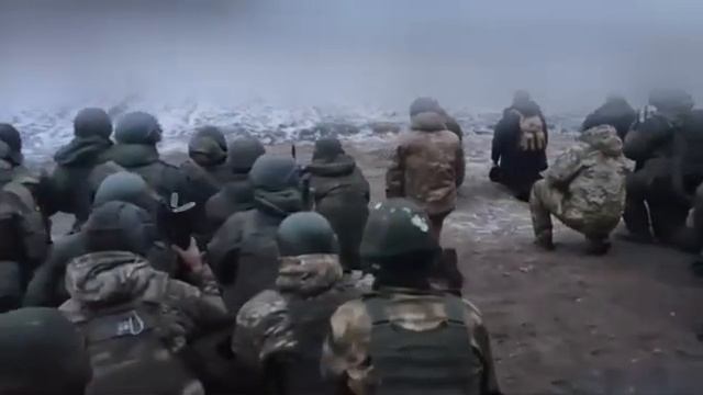 Молитва воинов перед штурмом