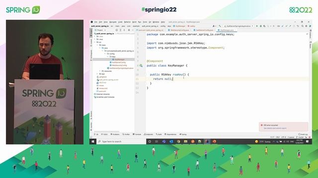 Implementing an OAuth 2 authorization server with Spring Security - the new way! by Laurentiu Spilc смотреть онлайн
