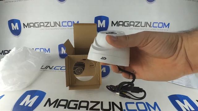 Распаковка MHD камеры наблюдения GT MH100-20 смотреть онлайн