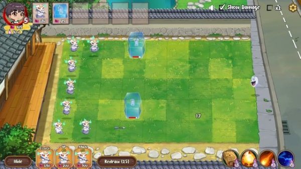 Yokai Art: Night Parade of One Hundred Demons Gameplay