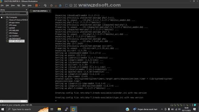 PART 1 || Instalasi EHCP di VMware menggunakan Debian 10 смотреть онлайн