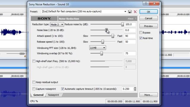 HowTo: Noise Reduction Sound Forge Pro Tutorial - Great For Game Commentary Or Podcasts!