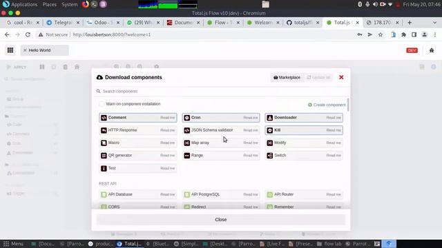 Totaljs FLow 10+ || Alternative Node-red . #1 Introduction смотреть онлайн