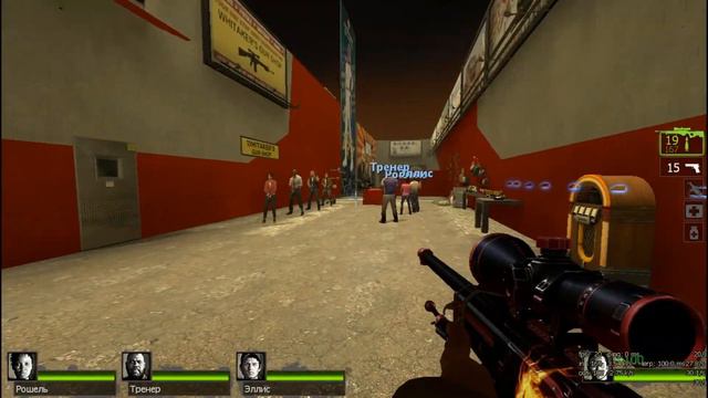 AWP из CS:GO в Left 4 Dead 2. Мод на AWP. смотреть онлайн