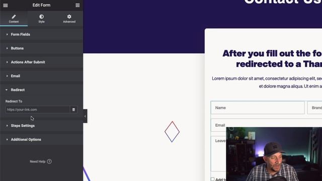 Create a Thank You Page with Elementor: How to Redirect After Form Submit смотреть онлайн