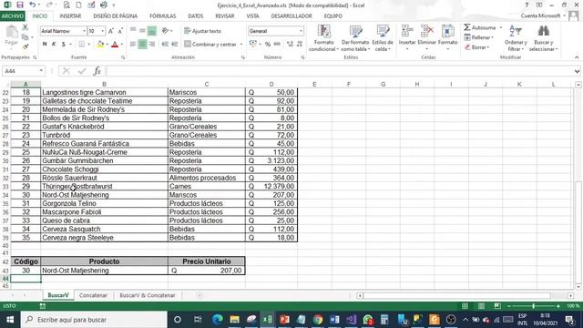 Ejercicio 2 Modulo 2 Excel Avanzado смотреть онлайн