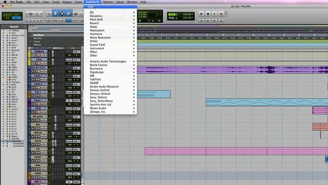 Уроки Pro Tools - Как добавить в Избранное нужные плагины.