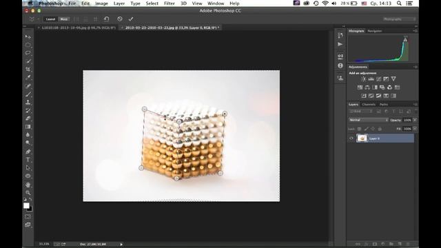 Photoshop CC: Как работает Perspective Warp смотреть онлайн