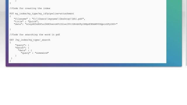 How to index a pdf file using Elasticsearch ingest-attachment plugin? смотреть онлайн