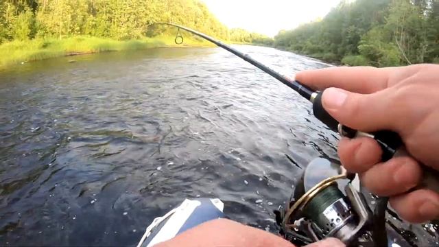 Ловим хариуса Вологодской области - крупный хариус центральной России. Водомет, JET Солар 420 Стрел смотреть онлайн
