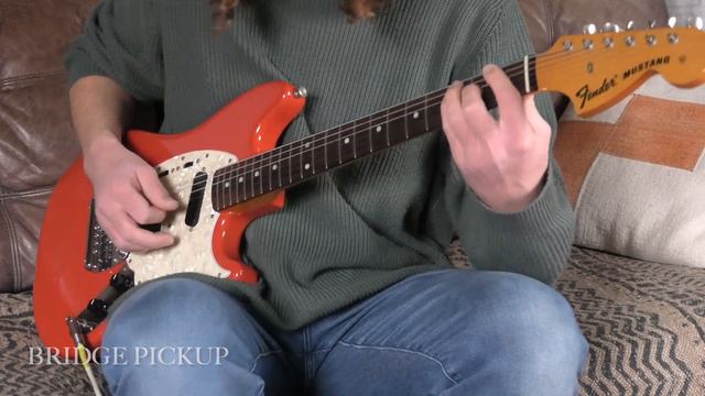 Fender Mustang Kurt Cobain Signature Japan MIJ Fujigen 2012 смотреть онлайн