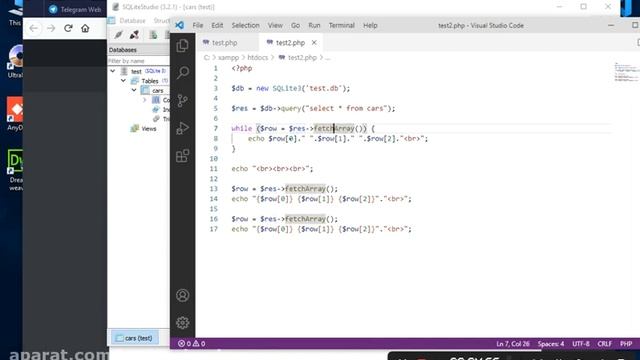 کار با SQLite توسط PHP смотреть онлайн