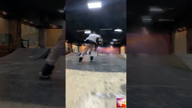 Катка бандой на роллердроме #rollerblading #freeskate #rollerskate #roller #ролики #фрискейт #ролики