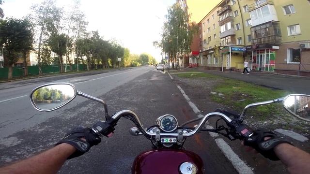 YAMAHA VIRAGO 400 прохват город смотреть онлайн
