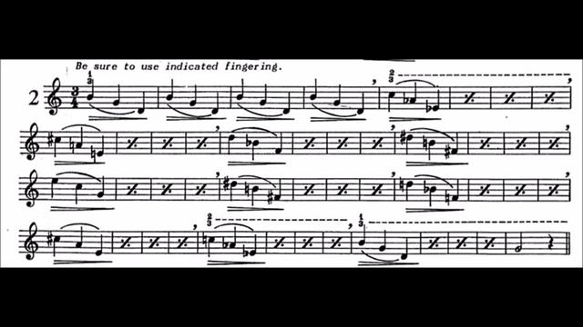 Del Staigers [Flexibility Studies] and [Technical Drills] for Cornet or Trumpet 002 смотреть онлайн