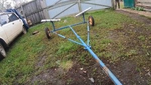 Прицеп для лодки пвх своими руками