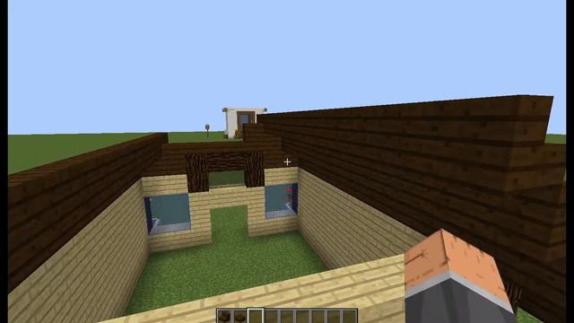 Как сделать Стартовый дом в MineCraft смотреть онлайн