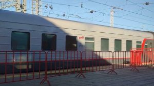 Подъезжаем и останавливаемся на станции Бологое, 13.07.2022г.