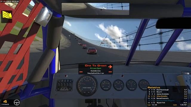 iRacing - Nascar Legends - Ford Thunderbird 1987 - Talladega смотреть онлайн