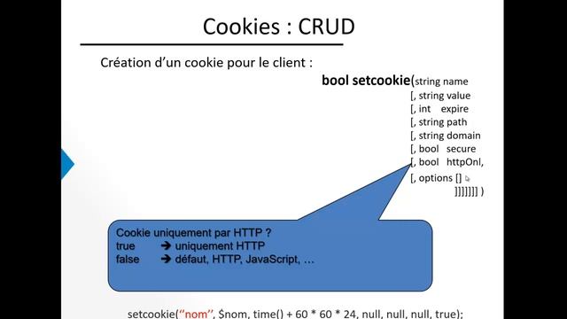 Explication de fonctionnement de Cookies et Sessions en PHP - Théorie смотреть онлайн