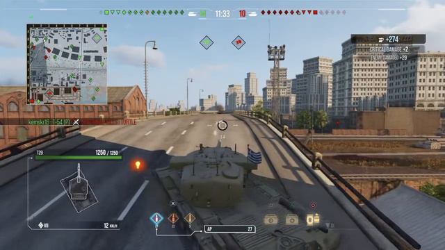 WoT Console - T29 || 4 Kills 5,4 Combine Damage смотреть онлайн