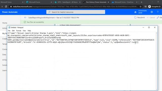 MS Form Data to SharePoint with multiple attachments using PowerAutomate смотреть онлайн