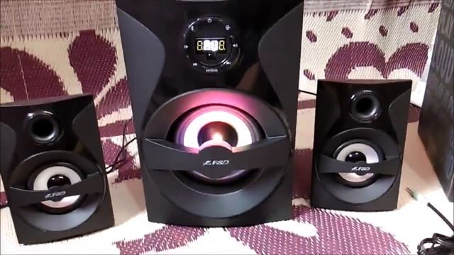 F&D F380X 2.1 Bluetooth Speaker First Review- UnBoxing, Features &  Quality Test