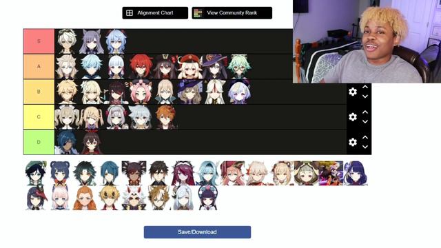 Ranking EVERY Genshin Impact Character | 2.4 UPDATE смотреть онлайн