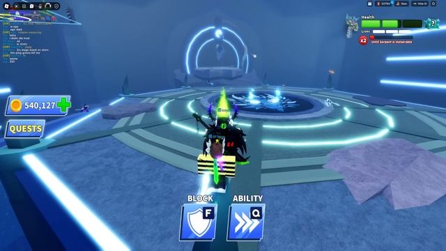 How To Defeat SERPERNT EASILY In Blade Ball