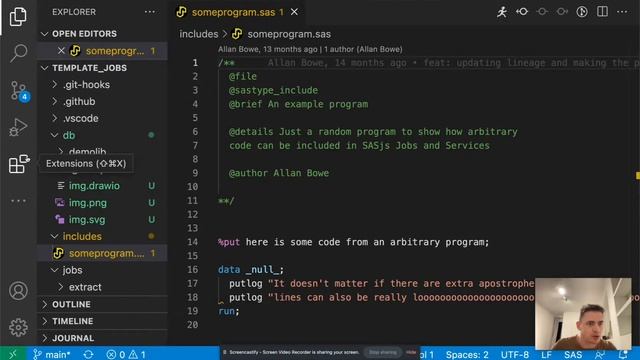 Run Foundation SAS from VS Code смотреть онлайн