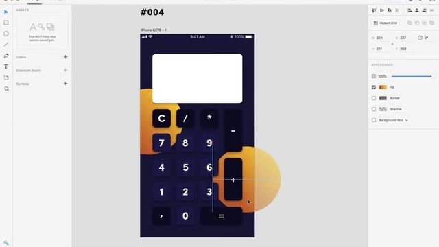 Daily UI 004 Calculator | Adobe XD Design & Prototype