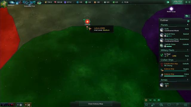 Stellaris Multiplay 1: Out in the Cold, Dark, Black 2 смотреть онлайн
