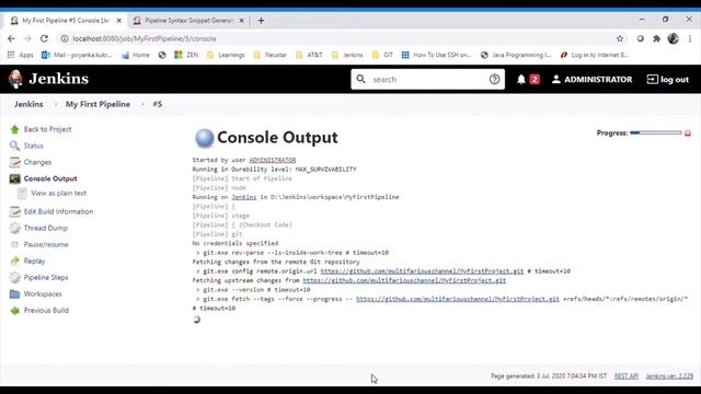 Static Code Analysis with Jenkins : PMD + Checkstyle + Findbugs (Using Maven and GIT) смотреть онлайн