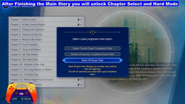 FF7 Rebirth How to Unlock and Use Chapter Select and Hard Mode - Final Fantasy 7 Rebirth смотреть онлайн