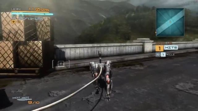 Metal Gear Rising: DLC Blade Wolf - Fangs of Fury Walkthrough (2/3) смотреть онлайн