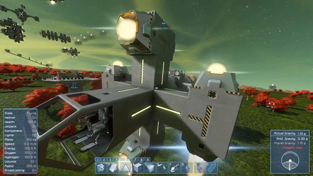 Space Engineers, Industrial Hydrogen Thruster (Mod) смотреть онлайн