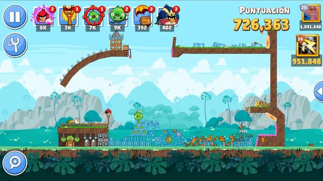 Angry Birds Friends Level 8 NO POWER UPS CLASSIC Tournament 959 Highscore walkthrough смотреть онлайн