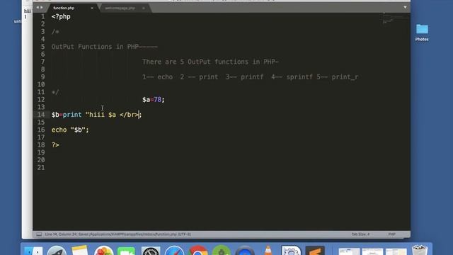 PHP Output Functions : PHP Tutorials in Hindi #4 смотреть онлайн