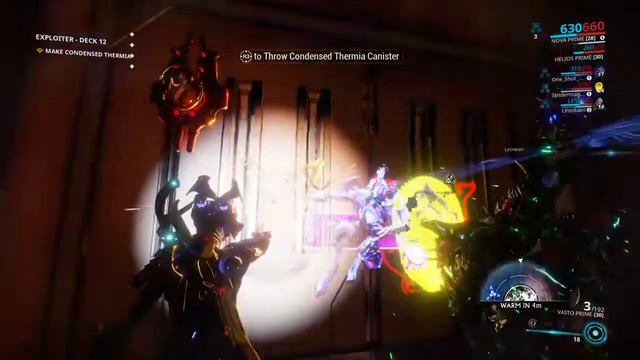 Warframe - Exploiter Orb destruction and Thermia canister glitch смотреть онлайн