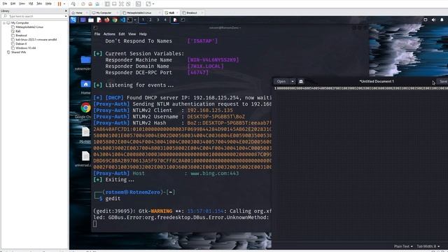 How to use Responder to Intercept Windows Credentials ??️ смотреть онлайн