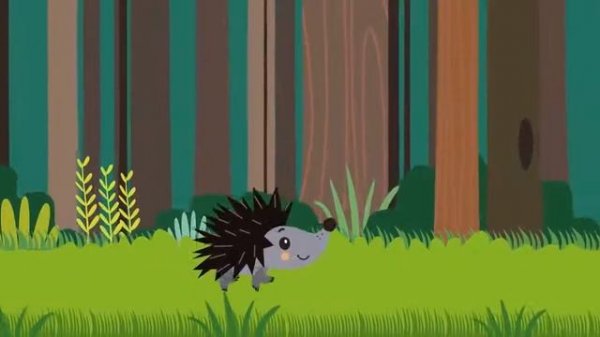 Маленький ёжик четверо ножек