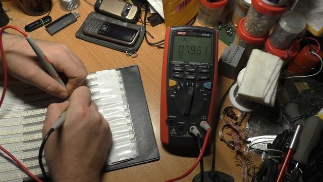 Проверка. Набор SMD конденсаторов 0805 с алиэкспресс смотреть онлайн